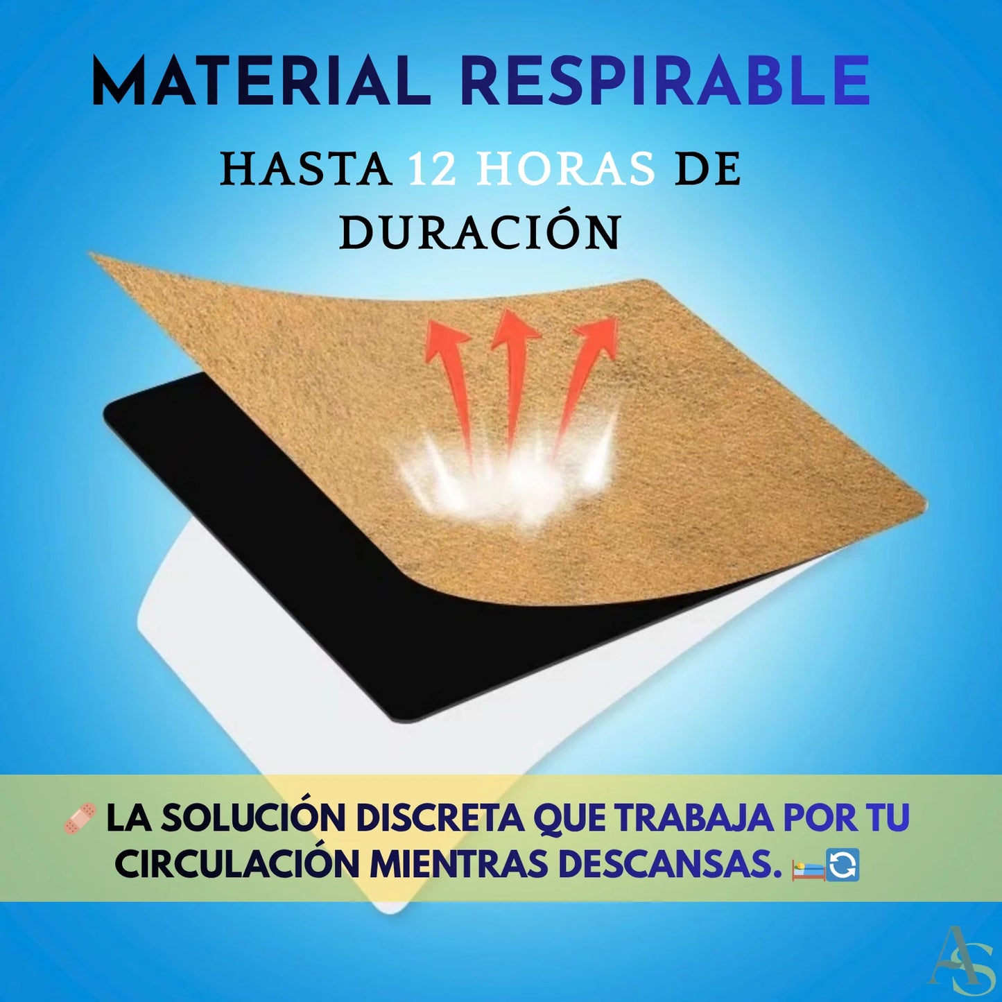 Tratamiento contra la hinchazón y dolor de piernas 🩹🦵- Pack 48 Parches ¡ENVÍO GRATIS! 📦