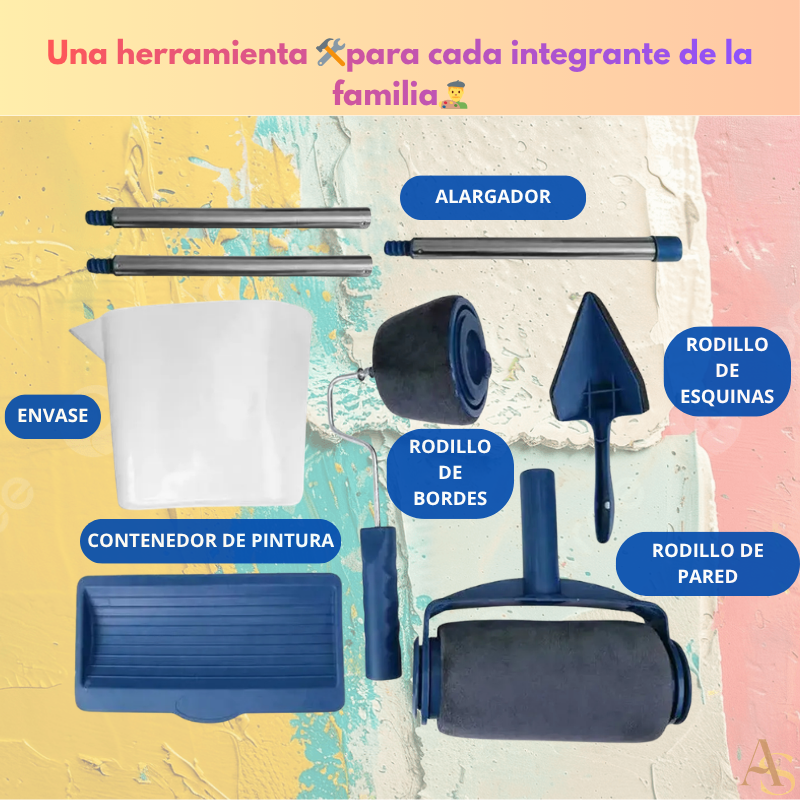 Rodillo Recargable Antigoteo