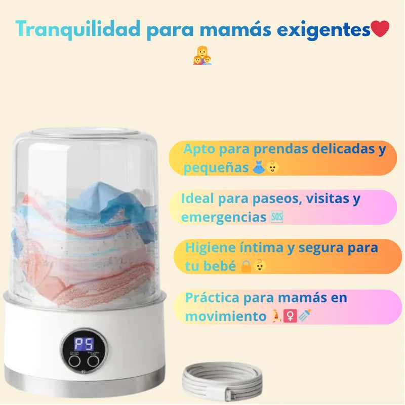Mini Lavadora Portátil