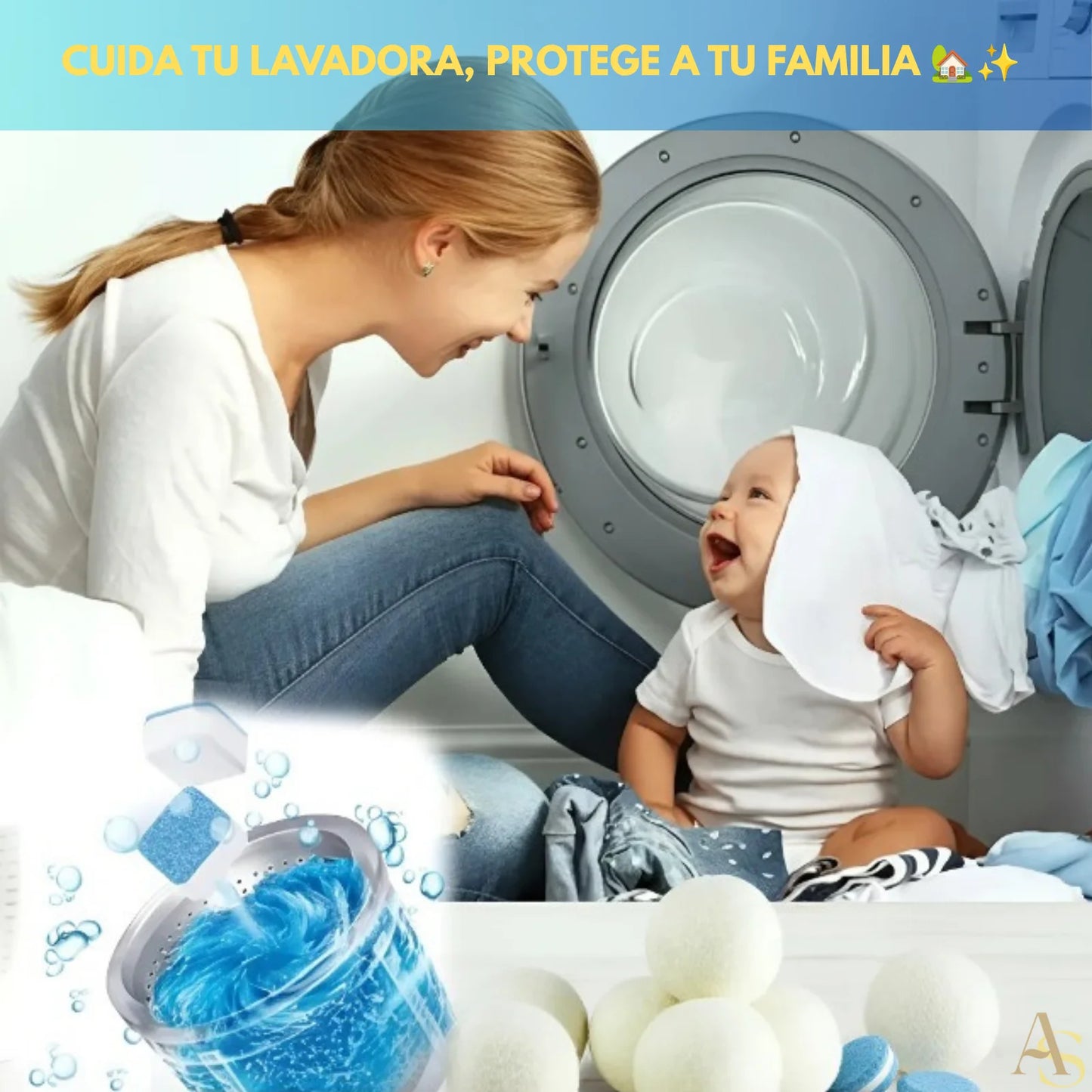 ¡Súper Pack x48 Tabletas Limpieza Lavadora! ¡ENVÍO GRATIS!