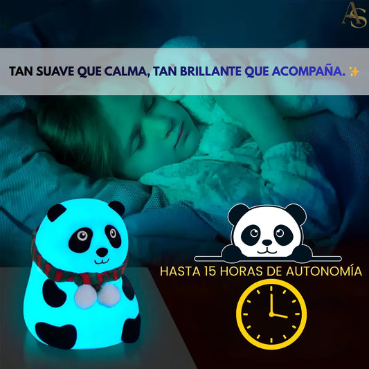 LÁMPARA SENSORIAL DISEÑO PANDA 🐼 ¡ENVÍO GRATIS!