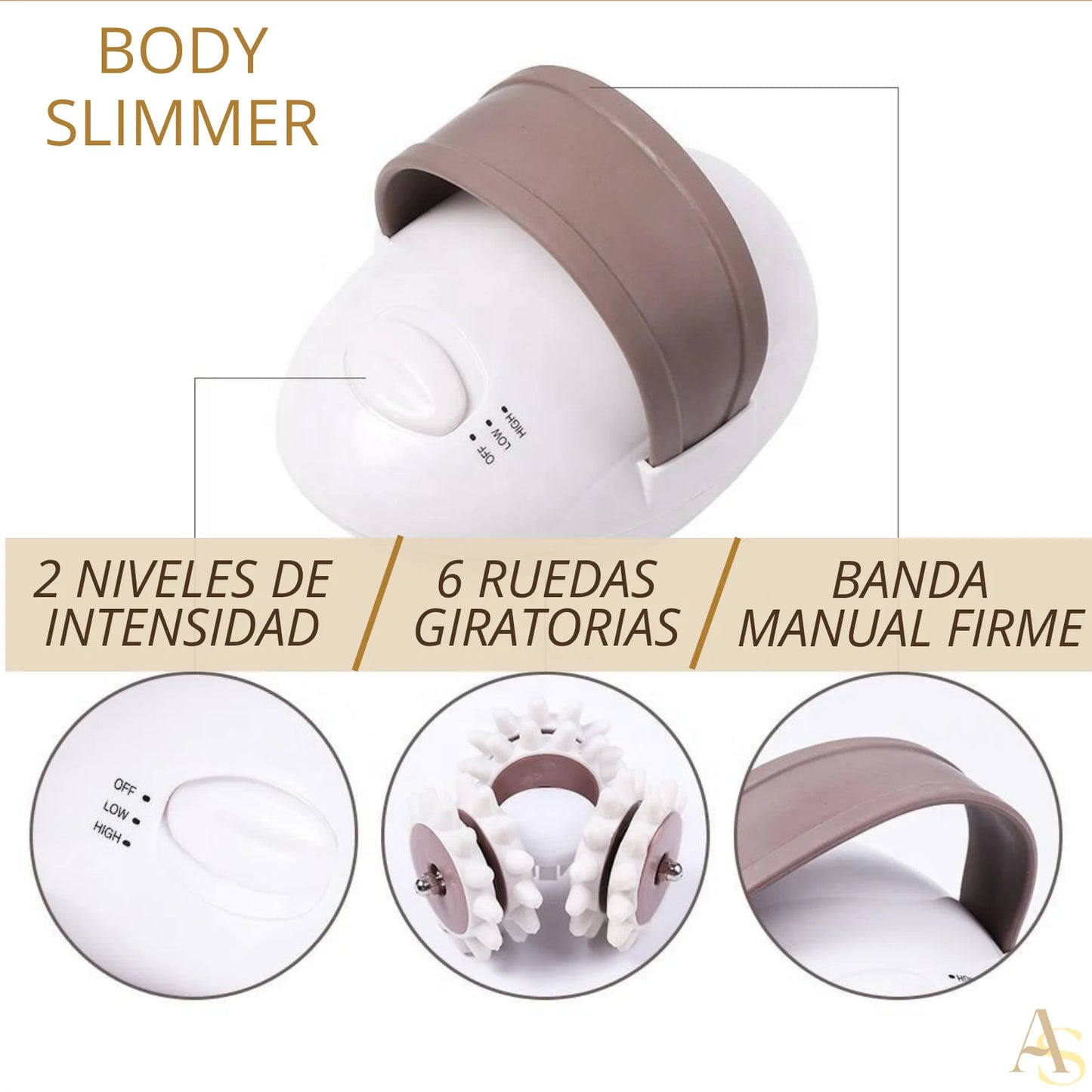 🚀 BODY SLIMMER - MASAJEADOR ANTI CELULITIS Y DESCONTRACTURANTE 🔥 - ⚡¡ENVÍO GRATIS! 📦