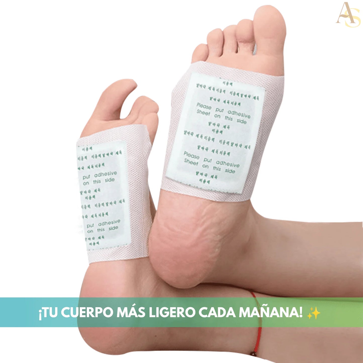 Parches Kinoki  🩹 - Tratamiento Desintoxicación 30 días ¡Envío Gratis! 📦