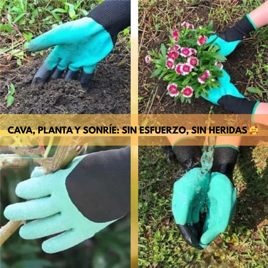 Guantes de Jardín con Garras 🧤🌼¡ENVÍO GRATIS!