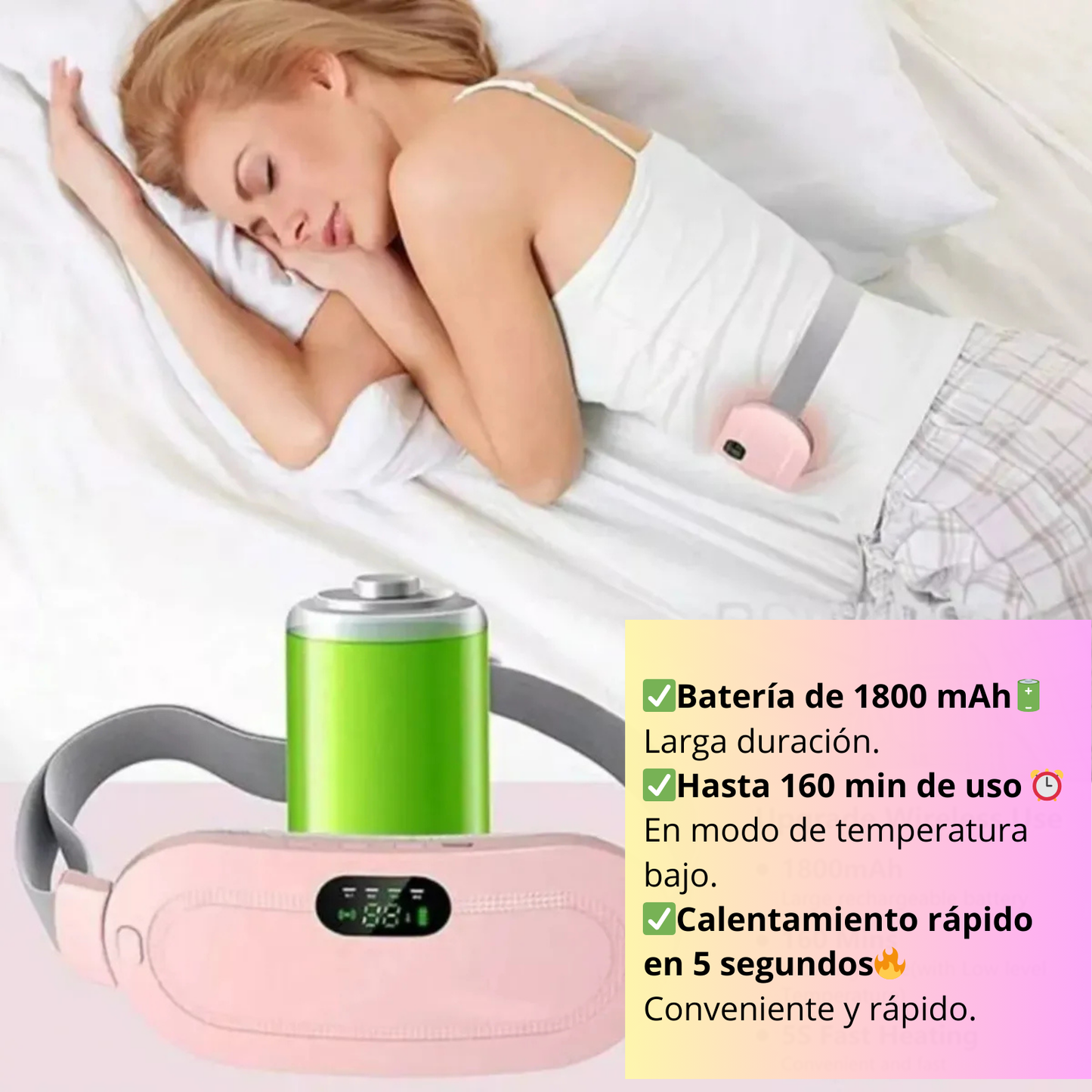 Cinturón Aliviador de Cólicos