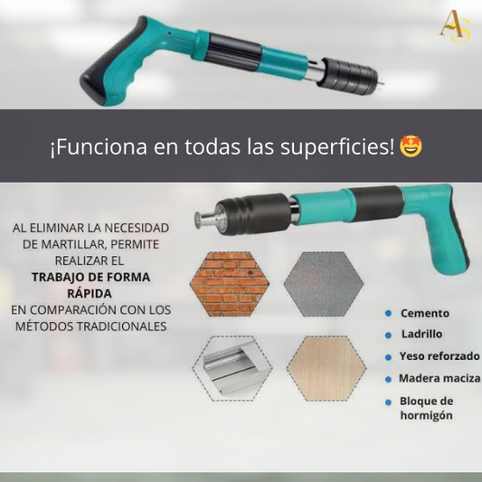 Clavadora Automatic PRO versión Premium + ¡100 Clavos Gratis!