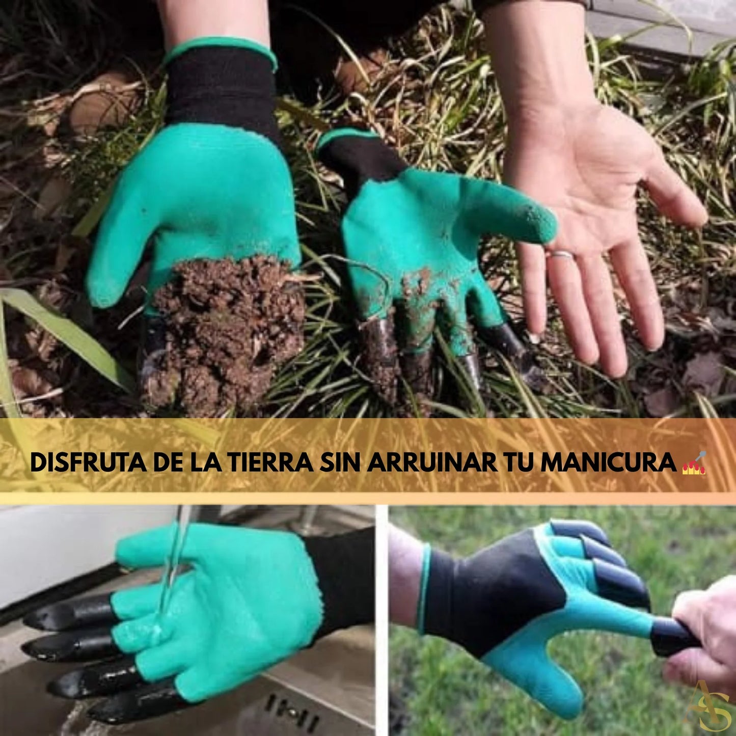Guantes de Jardín con Garras 🧤🌼¡ENVÍO GRATIS!