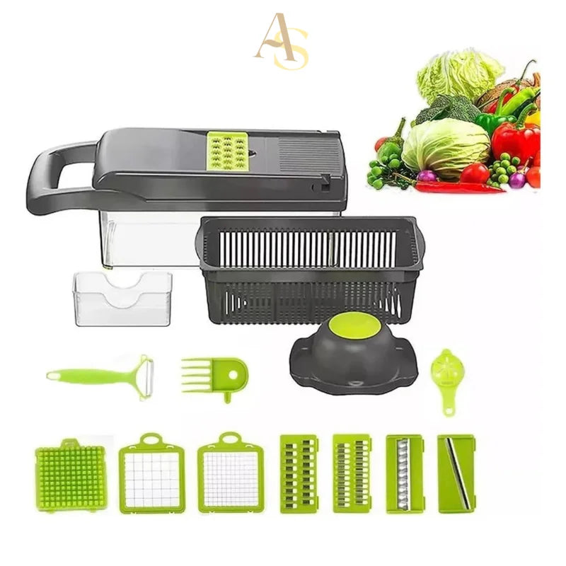 Rallador de Cocina Todo en Uno 12 en 1