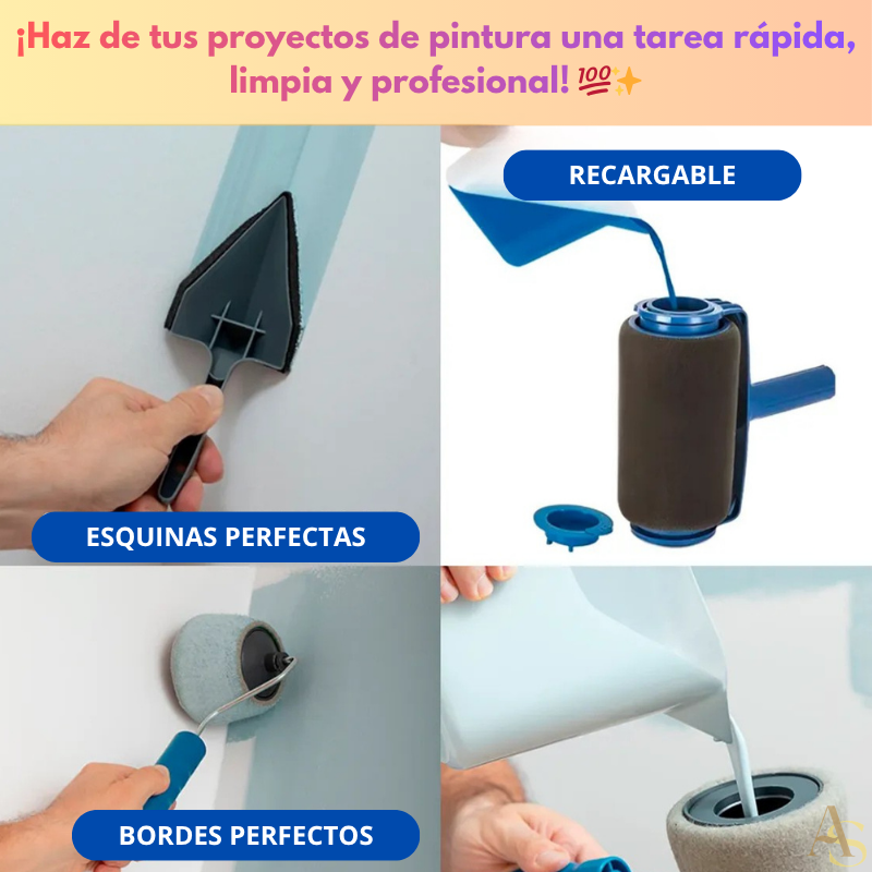 Rodillo Recargable Antigoteo
