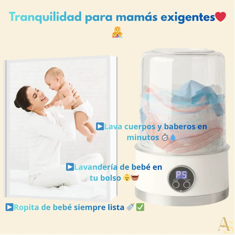 Mini Lavadora Portátil